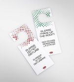 Appendiporta "Non disturbare", Conf 20 pz - Bianco