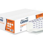 Asciugamano piegato a Z De-inked 2 Veli pacco 150 pz, Conf. 25 pc (3.750 pz)