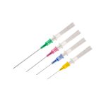 Ago cannula 2 vie Sterile con alette 18G 1,3x32 mm 103 mL/min, Conf. 50 pz - Verde - immagine 3