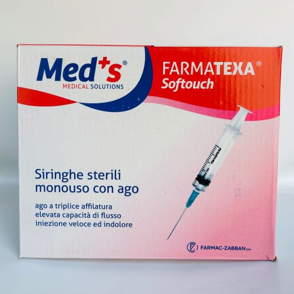 Siringa Sterile 20 ml monouso con ago 21G 1-1/2, Conf. 50 pz