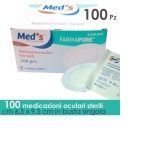 Compressa oculare sterile ovale adesiva imbustata singolarmente, Conf 100 pz