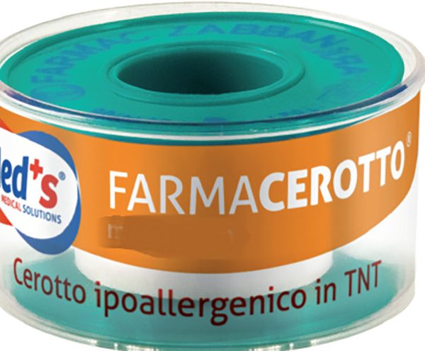 Cerotto in TNT su rocchetto con coperchio m 5x2,5 cm, Conf. 12 pz