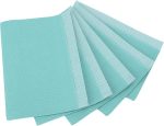 Salviettina dentale carta + polietilene, Conf. 500 pz - Verde