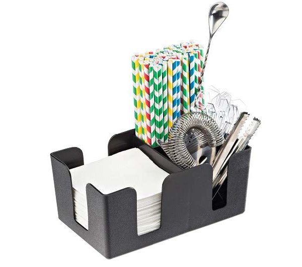 Bar Organizer 15x22x10 cm - Nero