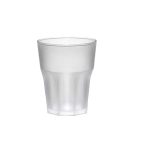 Bicchiere in PP Ø 6x10 cm 290 cc, Conf. 8 pz - Satinato