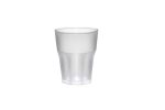 Bicchiere in PP Ø 6x10 cm 290 cc, Conf. 8 pz, Cart. 15 cf (120 pz) - Satinato - immagine 2