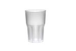 Bicchiere in PP Ø 8,5x12 cm 400 cc, Conf. 5 pz, Cart. 15 cf (75 pz) - Satinato