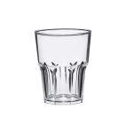 Bicchiere in SAN Ø 8,5x10 cm 290 cc, Conf. 8 pz, Cart. 15 cf (120 pz) - Trasparente