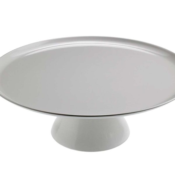 Tortiera in melamina rotonda Ø 30x10 cm - Bianco