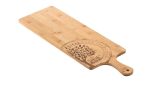 Tagliere in Bamboo rettangolare 16x40x1 + manico 10 cm