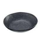 Vassoio in melamina rotondo Ø 39,7x3,4 cm - Nero