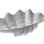 Vassoio in melamina Conchiglia 55x28x17 cm