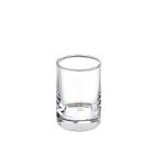 Bicchierino in vetro 70 ml Ø 4,7x6,8 cm, Conf. 6 pz - Trasparente