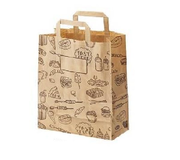 Shopper in carta 22+10*32 cm, Conf. 50 pz
