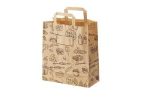 Shopper in carta 22+10*32 cm, Conf. 50 pz