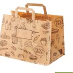 Shopper in carta 32+21*27 cm, Conf. 50 pz, Conf. 4 pc (200 pz)