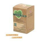 Stuzzicadenti in bamboo 2 punte imbustato singolarmente, Kraft cm 7, Conf 1000 pz