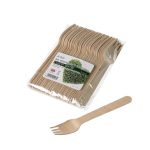 Forchetta in legno 16 cm, Conf. 48 pz