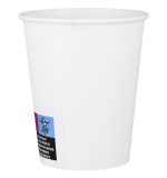Bicchiere in Carta+PS 210 ml Conf. 50 pz, Cart. 20 cf (1000 pz) - Bianco - immagine 2