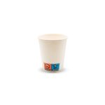 Bicchiere in Carta+PE 210 ml, Conf. 50 pz - Bianco - immagine 2