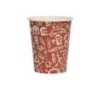 Bicchiere in Carta+PE 240 ml, Conf. 50 pz, Cart. 20 cf (1.000 pz) - Coffee Time - immagine 2