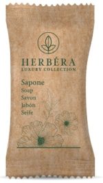 Saponetta Ovale Herbera in flow pack 9 g, Conf. 600 pz