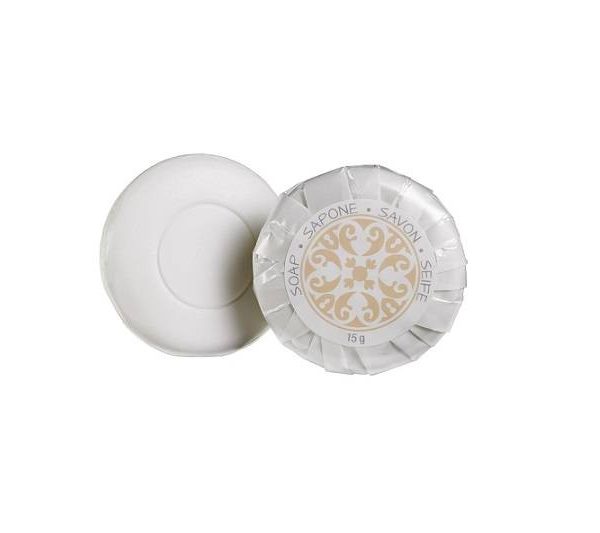 Saponetta plissettata 15 g, Conf. 100 pz