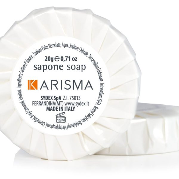 Saponetta plissettata 20 g, Conf. 50 pz