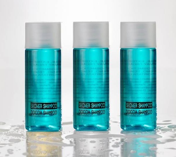 Bagnodoccia shampoo flacone 30 ml Linea Tulip, Conf. 100 pz- Blue