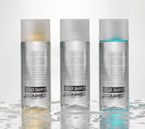 Bagnodoccia shampoo flacone 30 ml Linea Tulip, Conf. 100 pz- Trasparente