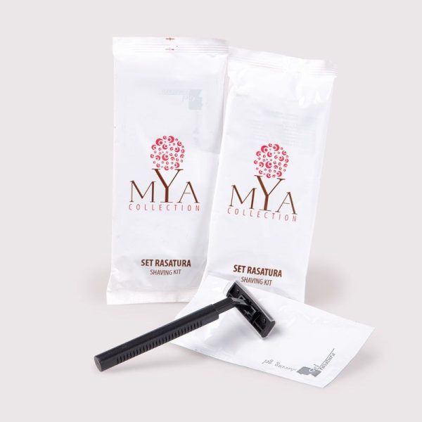 Set Barba con rasoio e crema in flow pack 10 ml, Conf. 50 pz