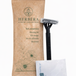 Set Barba Herbera con rasoio e crema in flow pack 10 ml, Conf. 150 pz