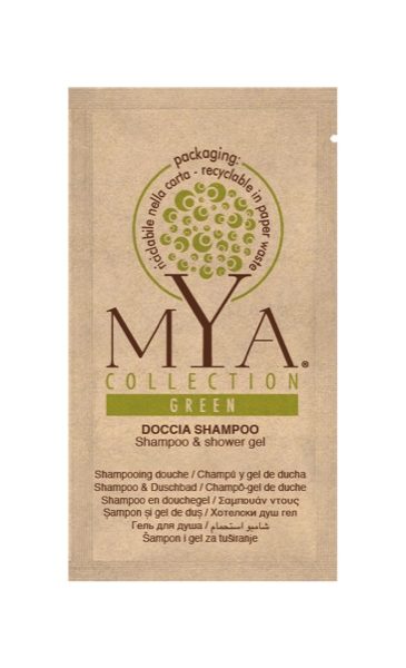 Bagnodoccia Shampoo Bustina Mya Green 10 ml, Conf 50 pz
