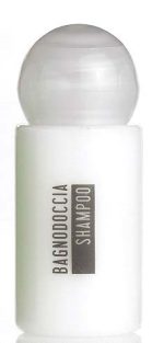 Bagnodoccia Shampoo flacone 20 ml Linea Daisy, Conf. 100 pz - Bianco - immagine 3