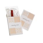 Vanity Kit Acanto (2 dischetti struccanti, 3 Cotton fiocc, Lima per Unghie) in Astuccio, Conf. 50 pezzi