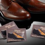 Salvietta lucida scarpe ebano 7x9 cm, Conf da 150 pz