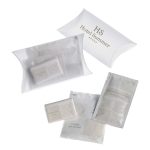 Kit completo Poket (saponetta, bagnodoccia shampoo, cuffia), Conf 100 pz - Bianco