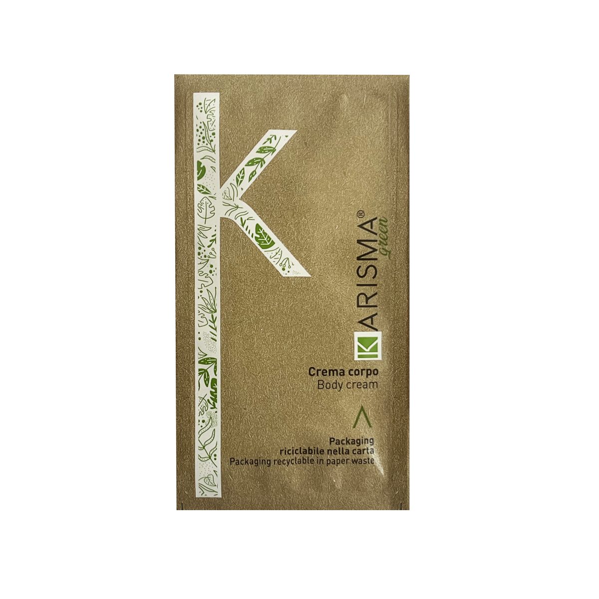 Crema corpo in Bustina Flow Pack Green 10 ml, Conf. 500 pz - immagine 2