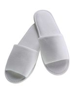 Ciabatte aperte in spugna con suola in gomma Taglia Unica, Conf. 50 paia - Bianco - immagine 2