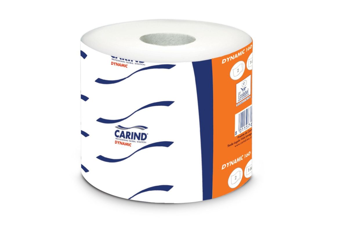 Carta Igienica fascettata in cellulosa 2 veli dynamic 160, Conf 24 da 4 pz - immagine 2