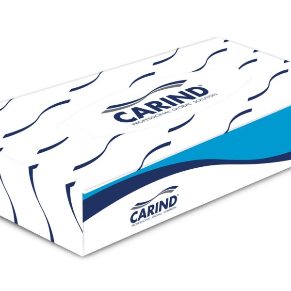 Veline cosmetiche in cellulosa 2 veli 20,5x20,5 cm, Conf. 1000 pz