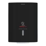 Dispenser Antibatterico Asciugamano Centrefeed con tecnologia Defend Tech, Nero - immagine 2