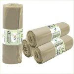 Busta ambiente- spazzatura interfogliata 55X65cm, Conf. 10 kg, -Ambra - immagine 2