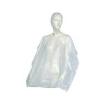 Mantellina in polietilene, 85x110 cm, colore Bianco, Conf da 30 pz - immagine 2