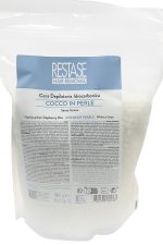 Cera elastica brasiliana in perle multidirezionale idrocarbonica da 1 kg - Bianco/Cocco