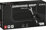 Guanto in Nitrile Diamonds Mis. M, Conf. 500 pz - Nero