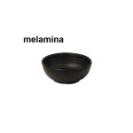 Ciotola in melamina 250 ml, Conf. 1 pz - Nero