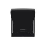 Dispencer Essentia Multifold bleck,per asciugamani piegati a V,Z,C,M - Nero