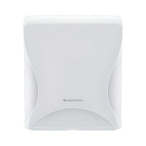 Dispencer Essentia Multifold Bianco,per asciugamani piegati a V,Z,C,M - Bianco