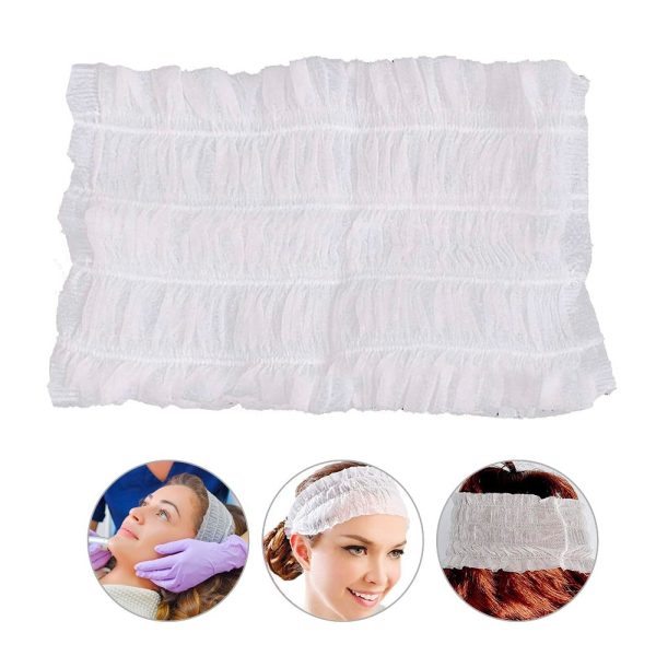 Fascia Capelli TNT, Conf. 50 pz Bianca